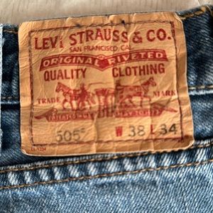 Levi’s Men’s jeans 505 straight fit